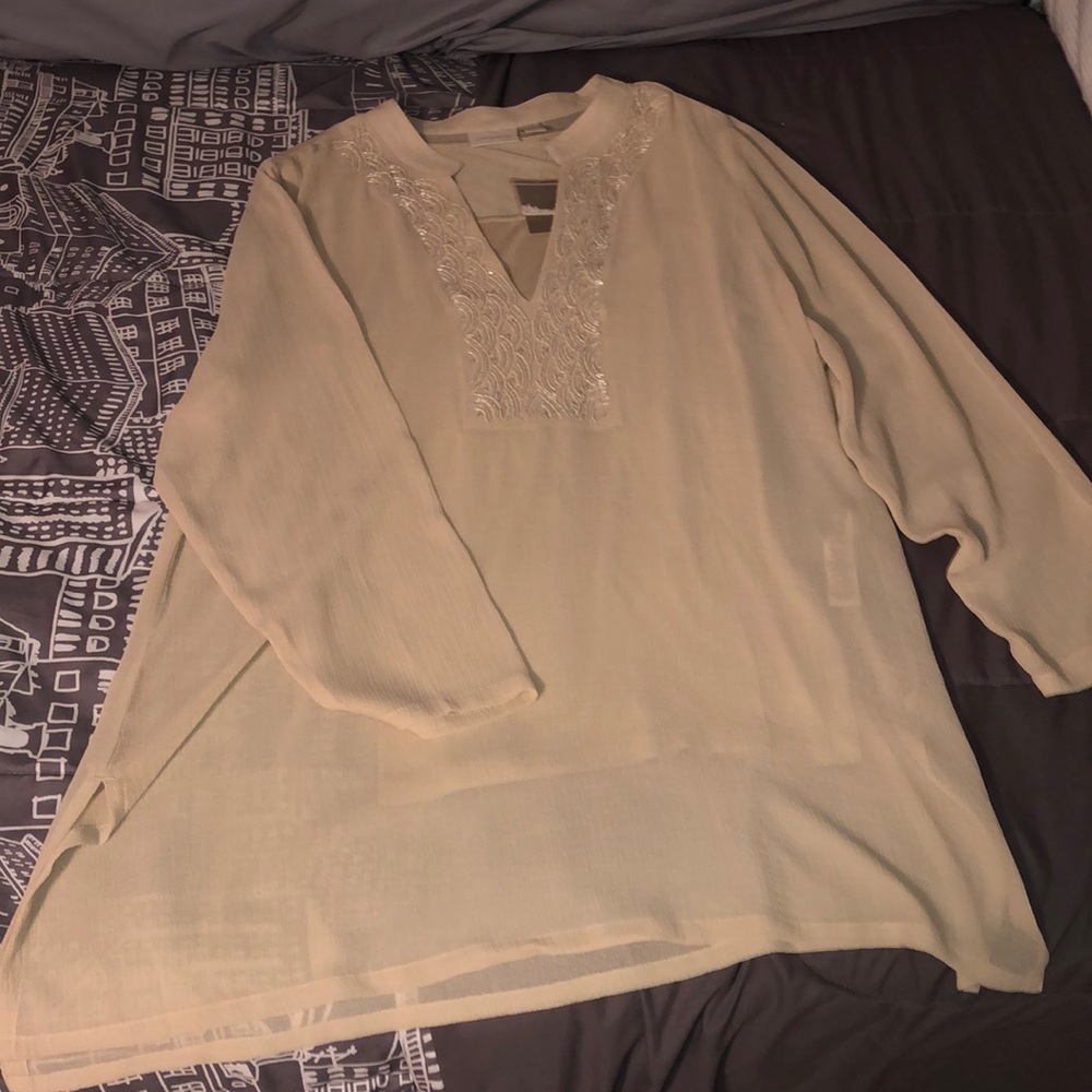 Chico’s Sheer Blouse